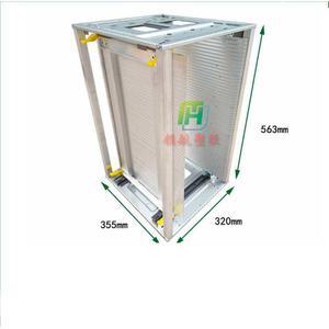 PCB랙 매거진랙 제전 박스 부품 제전상자 매거진 355x320x563 300개/세트