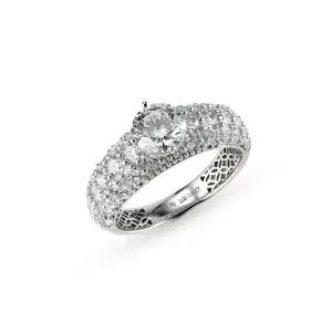 18k 볼록돔 랩 다이아몬드 1캐럿 반지 6호-17호