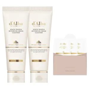 달바 화이트 트러플 리턴 오일 크림 클렌저 튜브 100ml 2개