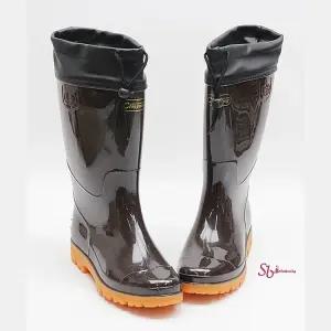 털장화 겨울 방수화 털고무 주방화 신발 남자 남성 반장화 방한 미끄럼방지 작업화 카프밤색 갯벙장화djf12