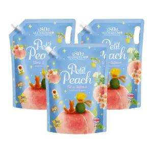 르샤트라 쁘띠 피치 유연제 2.6L 리필 3입