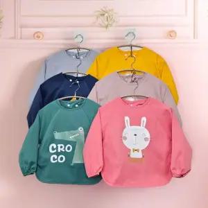 KC인증 유아 아동 방수 미술 가운 아기 앞치마 모래 갯벌 놀이