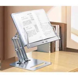 알루미늄 독서대 학생 관절형 독서거치대 북받침대 휴대용 논슬립패드