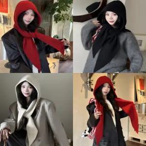 모자 목도리 후드 머플러 바라클라바 숄 가디건문 숏