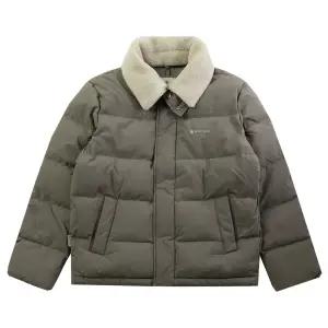 스노우피크 남성 카라 부클넥 헤비 다운 자켓 S25WMGDJ56 KH