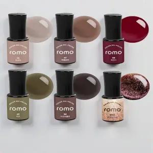 가을 네일 원컬러 스티커 젤네일 팁 포인트 프렌치