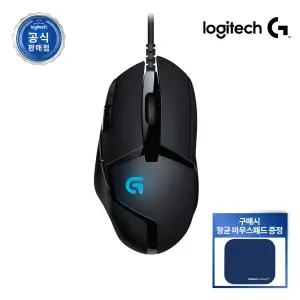 로지텍코리아 공식 G402 Hyperion Fury 게이밍 마우스 + 항균패드