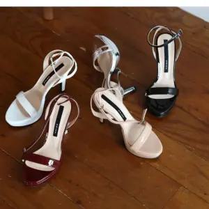 앵클 스트랩 에나멜 샌들 하이힐 고급 스타일 agh1+2dTz