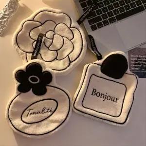 라두스 극세사 걸이형 핸드타월 3P 세트 주방 부엌 키친 욕실 화장실 고리형 손수건