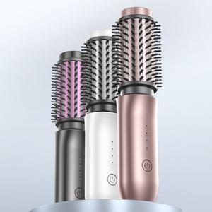 헤어롤드라이기 무선롤드라이기 볼륨드라이기 휴대용 흰색이다 헤어 뿌리 달린 에어브러쉬 미니