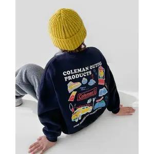 [리틀브로] (아동)해피프로덕트기모맨투맨[티셔츠BFJZ505B]