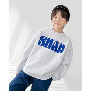 [리틀브로] (아동)스냅기모맨투맨[티셔츠BFJR792A]