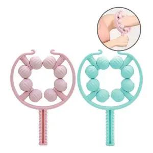 [골드스마일]지압롤러 팔뚝 종아리 롤링볼 핸디 마사지기 (색상랜덤) 마사지롤러