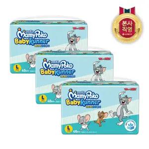 [엘지생활건강]마미포코 베이비러너팬티 기저귀 남여공용 3팩(1박스) 대형/특대형 중 택1