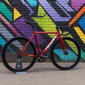 쓰나미픽시자전거 snm100 완차 픽시 레드 앞뒤브레이크포함 하이엔드 싼곳 레이싱