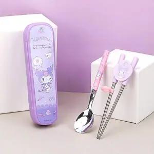 [골드스마일]스텐젓가락 식사 케이스 3개세트