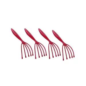 [골드스마일]두피 마사지 기기 자극기 머리 케어 4개 도구