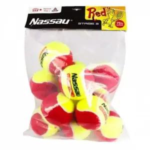 낫소 ITF공인구 레드 쿨볼 T 테니스공 1105 12개입 테 테니스공 테니스 홈트 스포츠테니스 스포츠