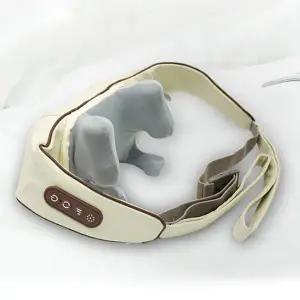 [골드스마일]목어깨 온열 마사지기 무선 충전식 휴대용 안마기 선물용