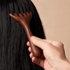 [골드스마일]원목 괄사 보관 파우치 포함 마사지 도구 피부 관리