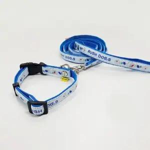 고품질 러쉬독 은사자수 목줄세트 15mm 랜덤발송 (WFFQV8W)