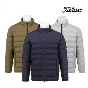 타이틀리스트 남성 골프 스트레치 인슐레이션 하이넥 경량 패딩 가을 겨울 TKPMJ343J