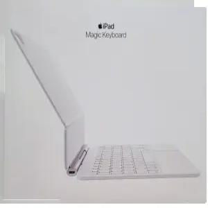 iPad Air 11 M3 모델용 매직키보드 한국어 화이트 MDFV4KH/A / AIN