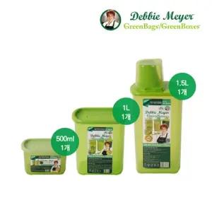 데비마이어 드라이앤프레쉬박스 그린 3종 (500ml+1L+1.5L)
