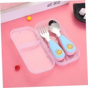 [골드스마일]유아수저 유아용 수저 포크 세트 어린이수저세트 캐릭터숟가락