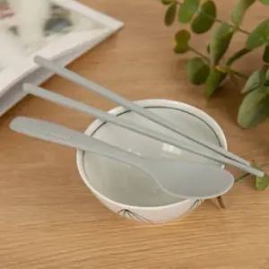 [골드스마일]실리콘 주니어 수저세트 레스토랑식기 실리콘숟가락 실리콘식기