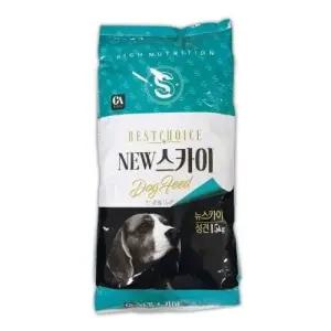 맛있는 강아지사료 뉴스카이 성견 15kg W282EE6