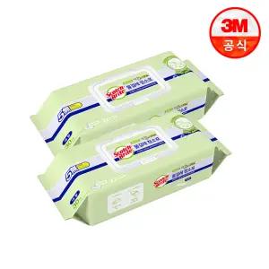 [3M] 대형 베이직 더블액션 물걸레 청소포 플러스 30매 X 2팩 (60매)