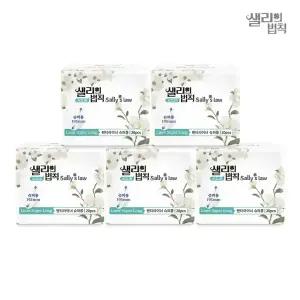 샐리의법칙 시그니처 슈퍼 롱라이너 20p x 5팩
