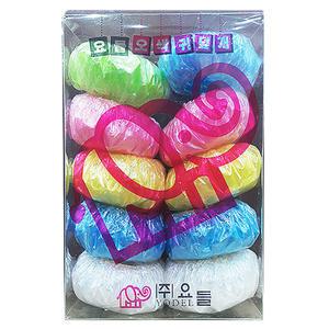 요들 오색귀마개 100ea/요들귀덮개/염색귀마개/이어캡