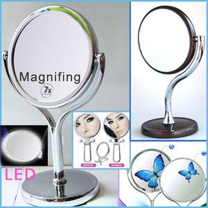 확대경 3배 5배 7배 돋보기 확대거울 탁상 화장거울  접이식 부모님 설 설날 어머니 선물