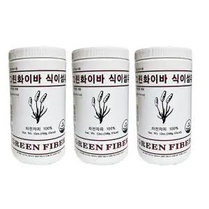 그린화이바 식이섬유 340g x 3개/차전자피/식이섬유
