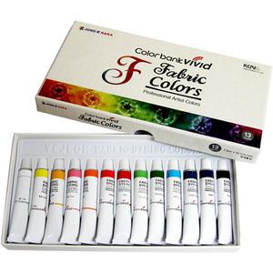 비비드 염색물감 7.5ml 13색 / 패브릭물감 천염색