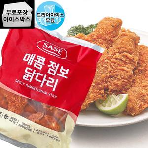 제이케이푸드 사세 매콤점보닭다리 1.3kg 매콤치킨 닭다리치킨