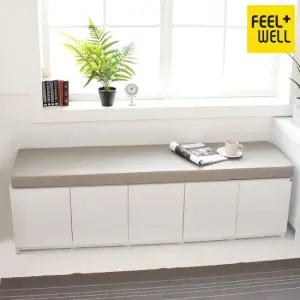 테미스 5칸 수납 벤치 쇼파 SF9681 PVC 방석포함