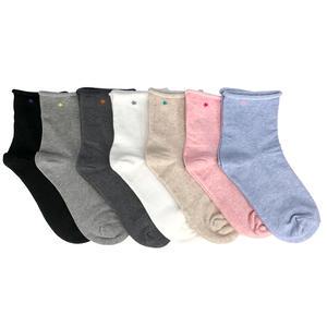 여자 패션 무압박 양말 돌돌이 별모양