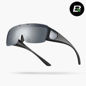 락브로스 스포츠 자전거 오토바이 낚시 등산 런닝 안경위에쓰는 클립온 편광 고글