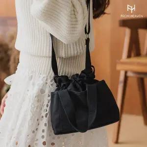 [프롬헤븐] 버킷 복조리 에코백 멜로니