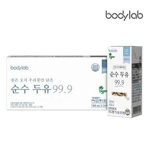 바디랩 무가당 국산콩 순수두유 99.9 190ml 24팩 x1박스 / 비건인증