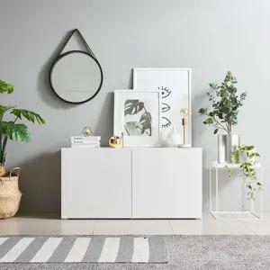 레오 미니멀 높은 거실장 수납장 1200 착불