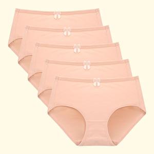 순면 여아팬티 5P 주니어 초등학생 중학생 삼각 팬티