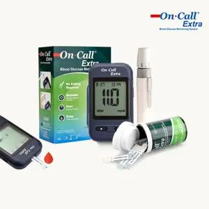 온콜엑스트라 혈당측정기+시험지50+멸균침100+솜100