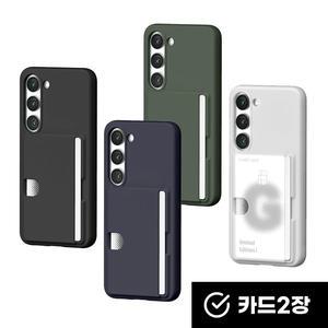 카메라보호 카드 2장 수납 갤럭시 S25 A34 퀀텀4 S24 S23 울트라 S22 아이폰 17 에어 16 16e 15 14 13 프로 맥스 플러스 블랙 네이비 그린 투명 젤리 케이스