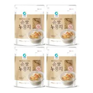 청정원 순쌀누룽지, 500g, 4개