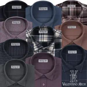 남성기모셔츠 남자겨울남방 모직 빅사이즈 체크셔츠 기모와이셔츠