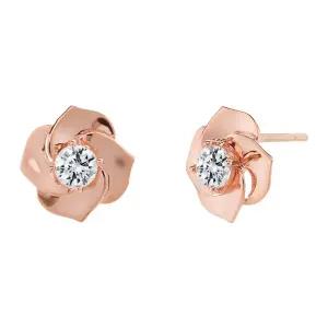 14K 귀걸이 핀 침 금귀걸이 루이 플라워 귀걸이